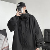 Threebooy Men Spring Jackets Men's Korean Style Clothes for Men Original Clothing Men's Coats Models 2024 Loose Fitting Harajuku Popular